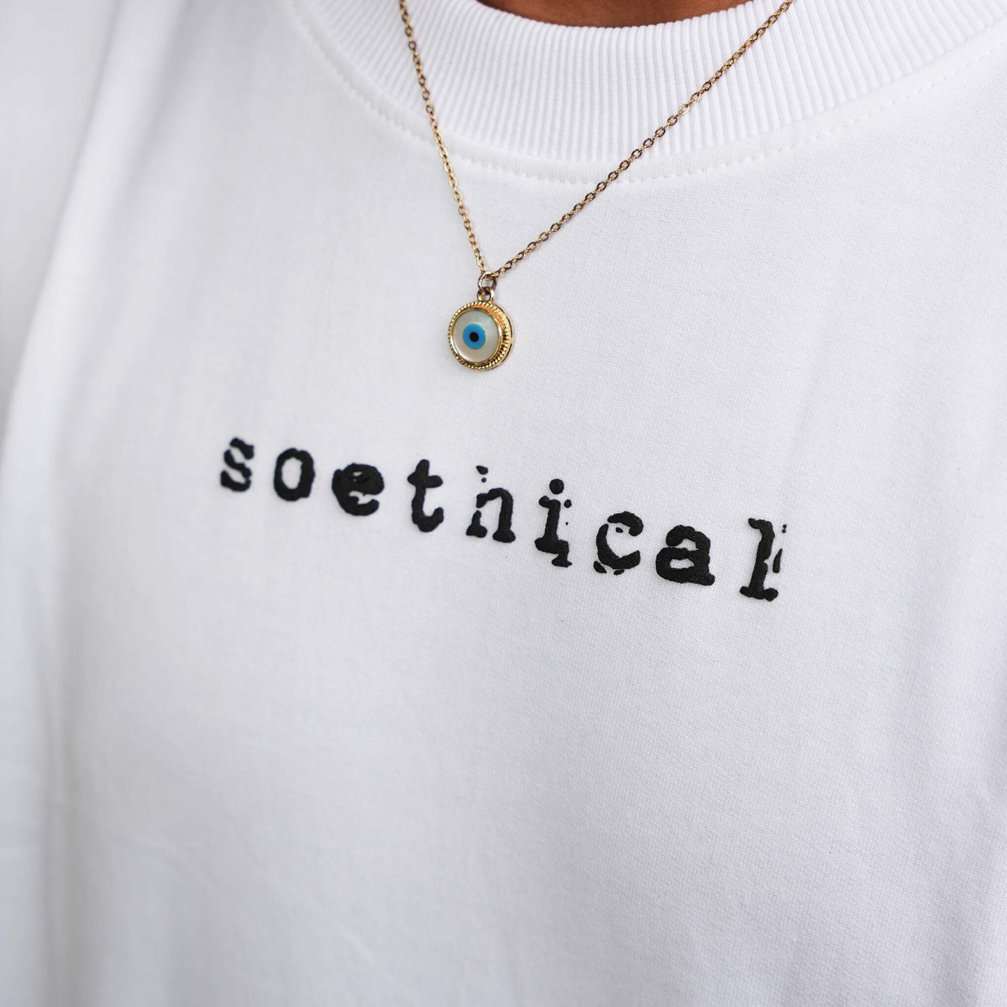 Soethical Alter Ego Oversized T-shirt White
